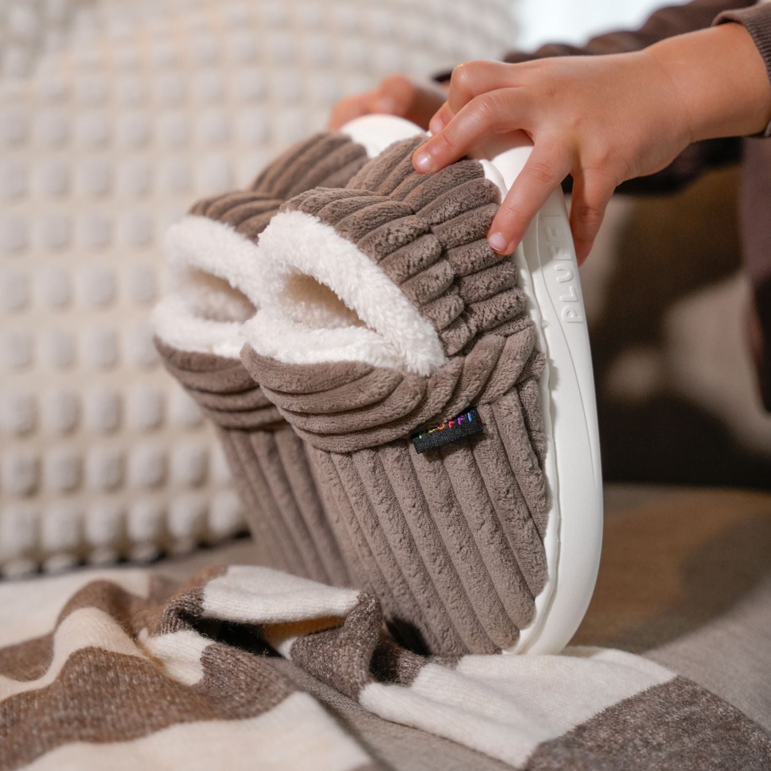 Pantoufles Pluffi™ pour enfants